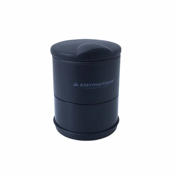 Scrumiera iluminata cu LED, neagra, Carmotion