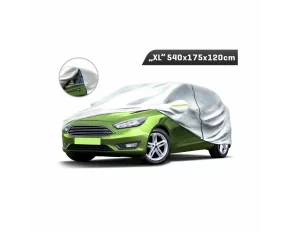 Prelata auto completa, 3 straturi, fermoar la usa sofer, Carmotion - 540x175x120cm - XL