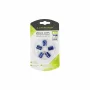 Ornamente capacele valve Hexagonal din aluminiu, 5buc - Albastru