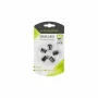 Hexagonal aluminium szelepsapka díszek, 5db - Gunmetal