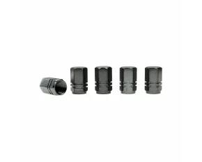 Ornamente capacele valve Hexagonal din aluminiu, 5buc - Gunmetal