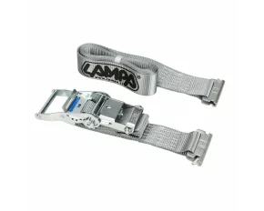 Chinga ancorare cu clichet pentru sina de fixare interioara, compusa din 2 piese, Gri - 1,2+3m