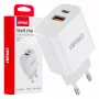 Incarcator retea Amio cu 2 porturi, USB-A si USB-C, 20W Quick Charge, PCH PRO-09, 230V