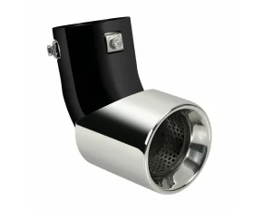 Ornament toba esapament curbat TS-68, din otel inoxidabil lustruit, sunet sport, racordare Ø40-62mm - Resigilat