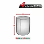 Protective cover for 4pcs spare wheels, 14-15&#039;&#039; - 68x80cm