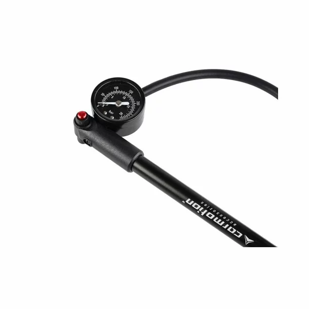 Pompa manuala de inalta presiune pentru amortizoare bicicleta, max 28Bari/400PSI