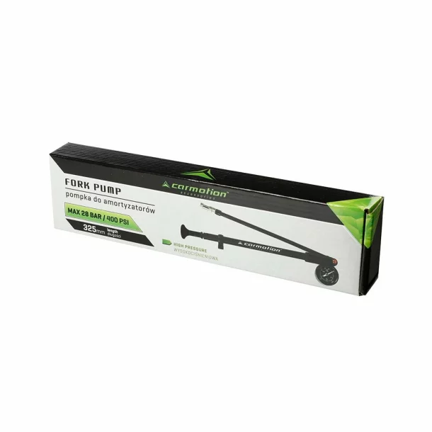Pompa manuala de inalta presiune pentru amortizoare bicicleta, max 28Bari/400PSI
