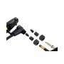 Pompa manuala pentru bicicleta, cu furtun si suport de fixare pe cadru, lungime 310mm, max 8Bari/120PSI