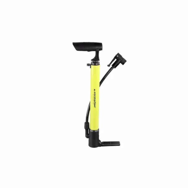 Pompa manuala pentru bicicleta, cu furtun si suport de fixare pe cadru, lungime 310mm, max 8Bari/120PSI