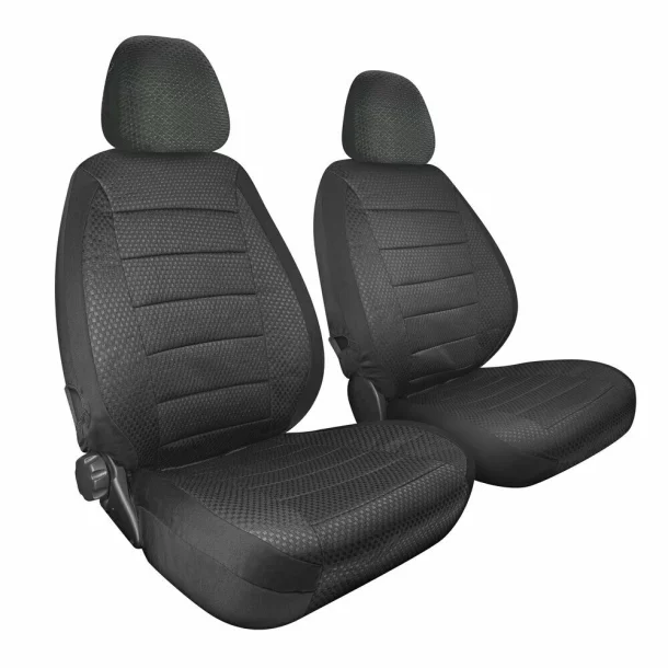 Huse scaun universale pentru autorulota Travel Easy Fit, 2buc, Negru