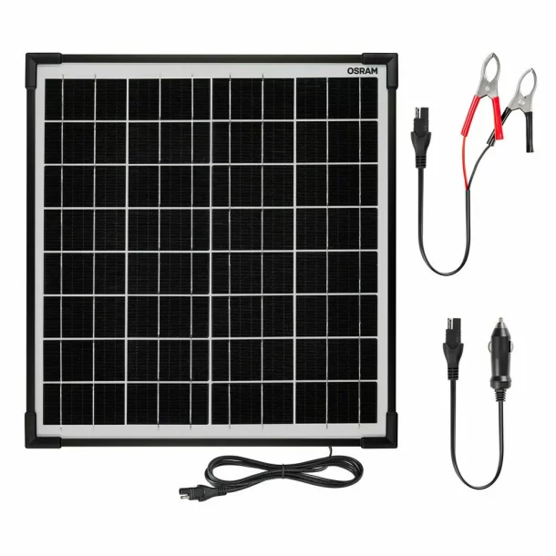 BATTERYcharge SOLAR 20W, Solar-powered battery maintenance for vehicles