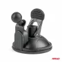 Ventilator auto cu 2 viteze, fixare cu ventuza, diametru 4.5&#039;&#039;, Amio, 12V