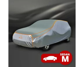 Prelată auto impermeabilă anti-grindină pentru sedan, mărimea M, 431 x 165 x 120 cm