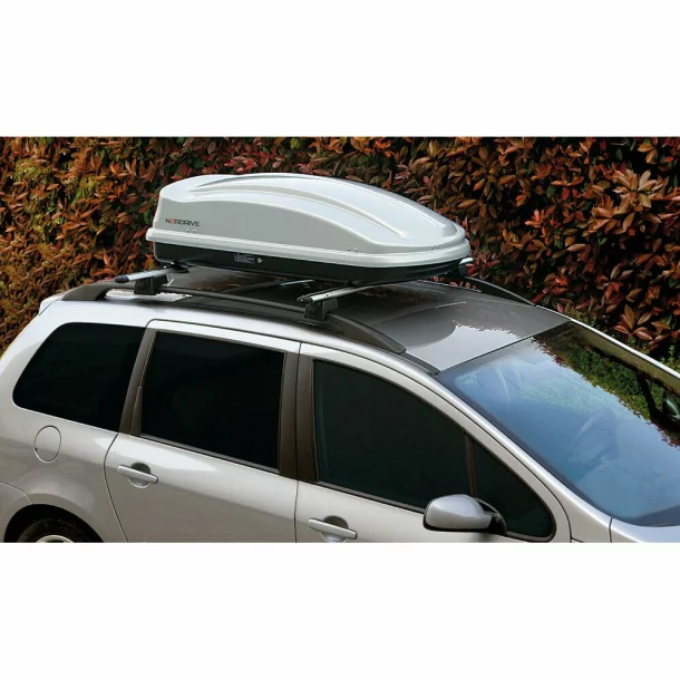Box 330, ABS roof box, 330 ltrs - Shiny Silver