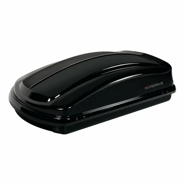 Box 330, cutie portbagaj ABS, 330 l - Negru lucios