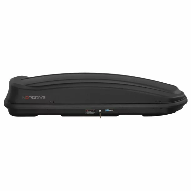 Box 430, cutie portbagaj ABS, 430 l - Negru embosat