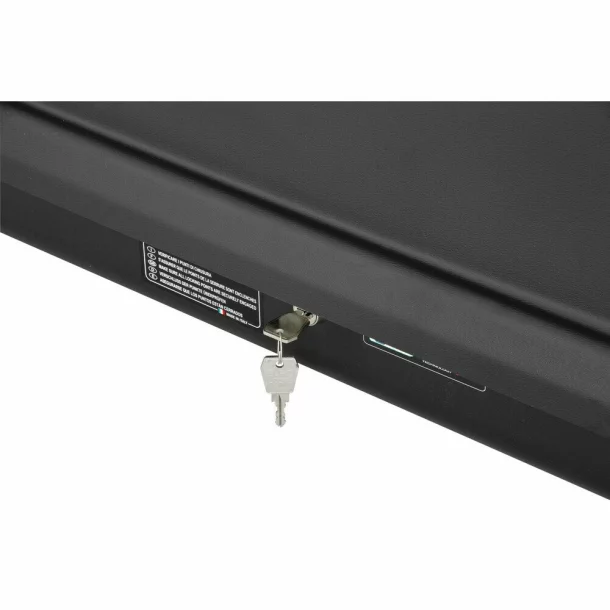 Box 430, cutie portbagaj ABS, 430 l - Negru embosat