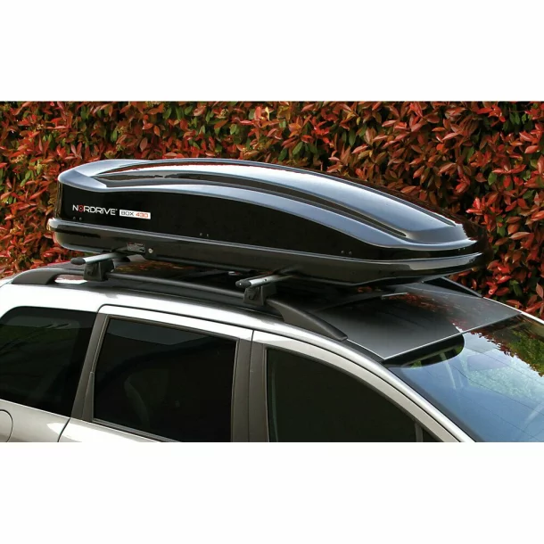 Box 430, ABS roof box, 430 ltrs - Shiny Black