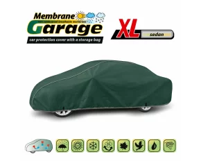 Prelata auto completa Membrane Garage, complet impermeabila si respirabila - XL - Sedan