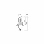 12V Halo Led Alien-X Series Quick-Fit - H4-H19 - P43t / PU43t-3 - 1db