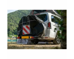 3-4 bike tarpaulin, for bike rack with tow ball attachment - 190x50x130 cm