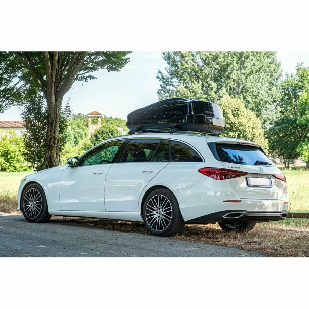 Box 480, PST roof box, 480 ltrs - Shiny Black
