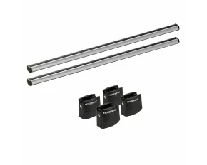 Kargo-plus csomagtartó szett, rögzítőkészlettel és 2db 135cm-es alumínium rudakkal, Volkswagen Caddy 03/04&gt;08/15, Caddy    09/15&gt;11/19, Caddy 12/19&gt;12/20, Caddy Life    01/04&gt;08/15