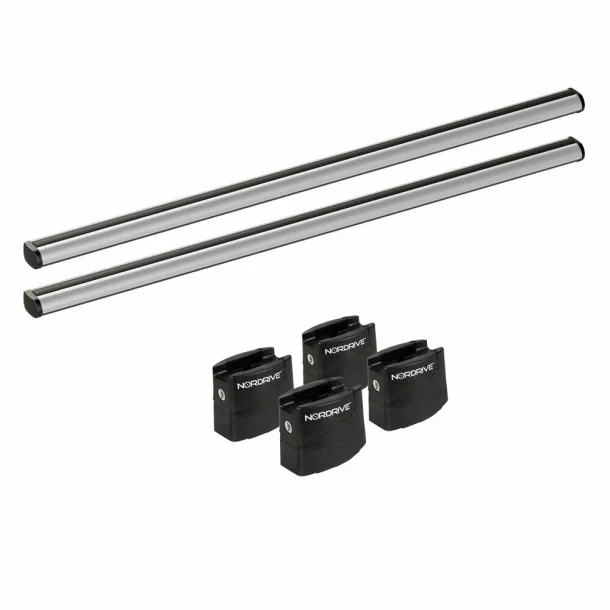 Kargo-plus csomagtartó szett, rögzítőkészlettel és 2db 135cm-es alumínium rudakkal, Volkswagen Caddy 03/04&gt;08/15, Caddy    09/15&gt;11/19, Caddy 12/19&gt;12/20, Caddy Life    01/04&gt;08/15