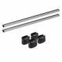 Kargo-plus csomagtartó szett, rögzítőkészlettel és 2db 135cm-es alumínium rudakkal, Volkswagen Caddy 03/04&gt;08/15, Caddy    09/15&gt;11/19, Caddy 12/19&gt;12/20, Caddy Life    01/04&gt;08/15