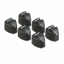 Set de picioare cu montaj in puncte de fixare, pentru bare portbagaj Kargo si Kargo-Plus, 3 bare - Ford Tourneo Custom 08/23&gt;, Volkswagen Transporter T7 03/25&gt;