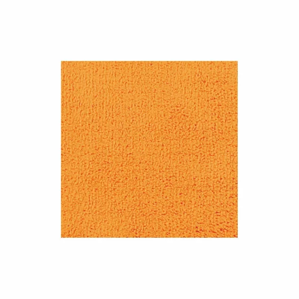 Premium Quality, kétoldalas mikroszálas kendő - 40x40 cm - Szürke/Narancssárga