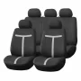 Universal seat covers 9pcs, Amio SC-06 - Black/Grey