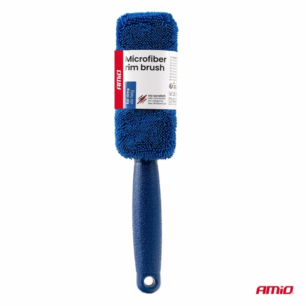 Mikroszálas felnitisztító kefe, 5x6x28cm, Amio