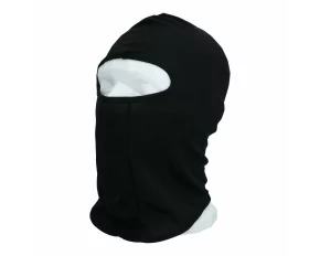 Cagula balaclava unisex, din poliester, Dresco 1buc - Negru