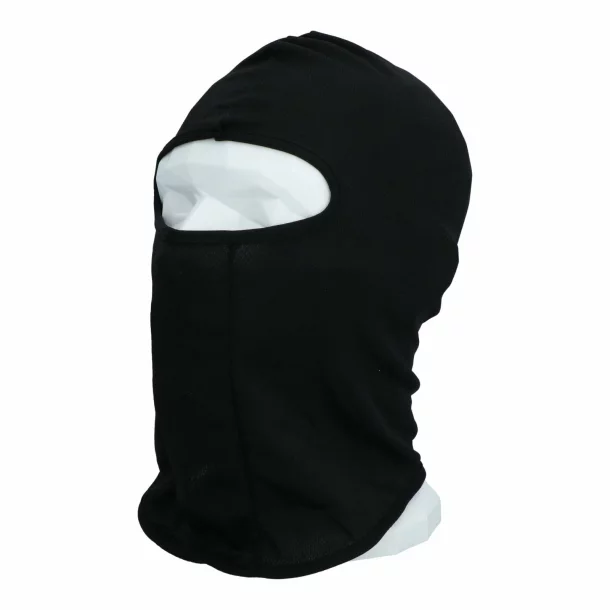 Cagula balaclava unisex, din poliester, Dresco 1buc - Negru