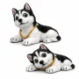 Ornament auto interior, caine care da din cap - Husky