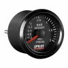 Turbónyomásmérő, Black Analog Sorozat, 9-32V - Ø 2” (52 mm)