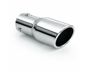 Ornament toba esapament TS-25, din otel inoxidabil lustruit, racordare Ø37-42mm