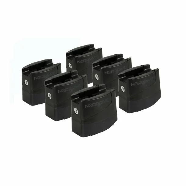 Set de picioare cu montaj in puncte de fixare, pentru bare portbagaj Kargo si Kargo-Plus, 3 bare - Citroen Berlingo Van, Peugeot Partner, Partner Tepee