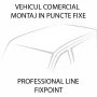 Kargo trunk set with fitting kit and 2 steel bars 135cm, Citroen Berlingo Van 04/08>05/18, Peugeot Partner 04/08>08/18, Partner Tepee 05/08>08/18
