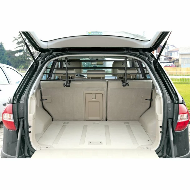 GRG-9 Compact, 4 sections telescopic dog cargo guard for head-rest application - 1400x550 mm