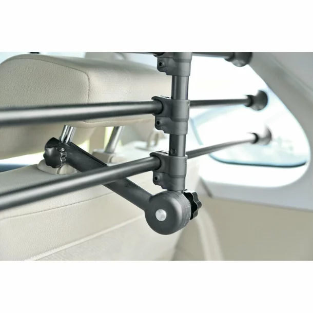 GRG-9 Compact, 4 sections telescopic dog cargo guard for head-rest application - 1400x550 mm