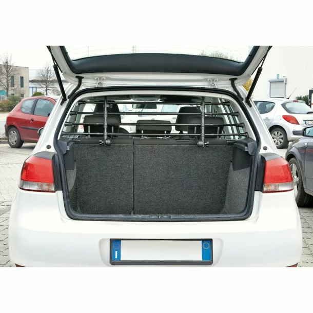 GRG-9 Compact, 4 sections telescopic dog cargo guard for head-rest application - 1400x550 mm