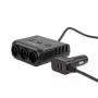 Priza tripla bricheta cu 4xUSB-A + USB-A/USB-C QC3.0 PD3.0 180W, 12/24V, Amio