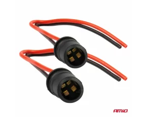 Soclu bec T10, set de 2buc, Amio