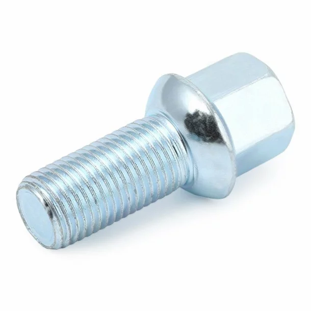 Prezon janta sferic Febi, R14, cap 17mm, filet M14x1.5, lungime filet 27mm, lungime 48mm, 1buc - Audi, Bentley, Cupra, Ford, Seat, Skoda, Volkswagen