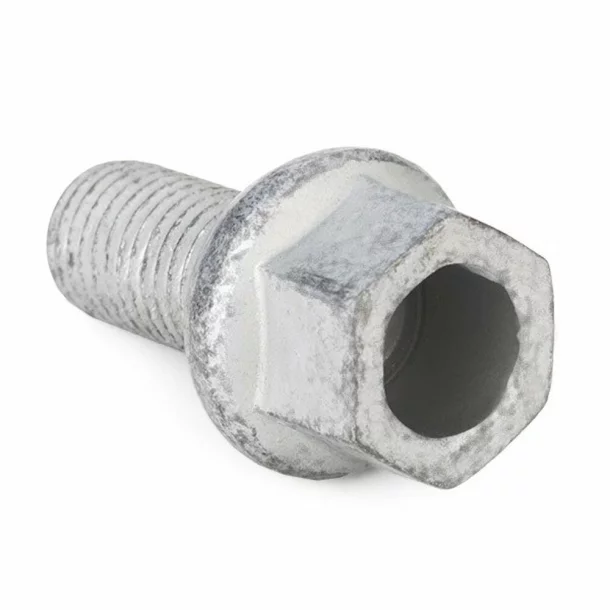 Prezon janta conic Febi, 60°, cap 17mm, filet M12x1.5, lungime filet 19mm, lungime 40mm, 1buc - Audi, Mercedes, Volkswagen