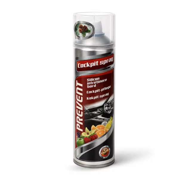 Aerosol pentru intretinere bord cu silicon Prevent 500ml - Pin mediteranean