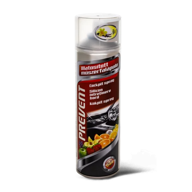Aerosol pentru intretinere bord cu silicon Prevent 500ml - Vanilie