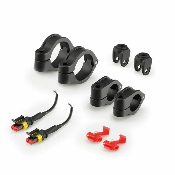 Fog-X2, kit proiectoare auxiliare LED pentru ceata moto - 12V - 30W